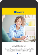 Aviva Digital GP app