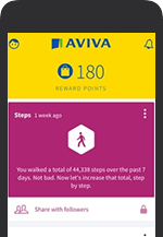 Aviva Wellbeing app